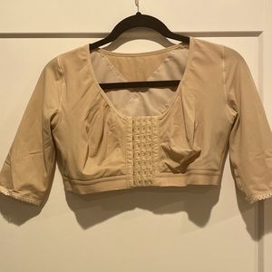 Breast reduction garment w/ sleeves